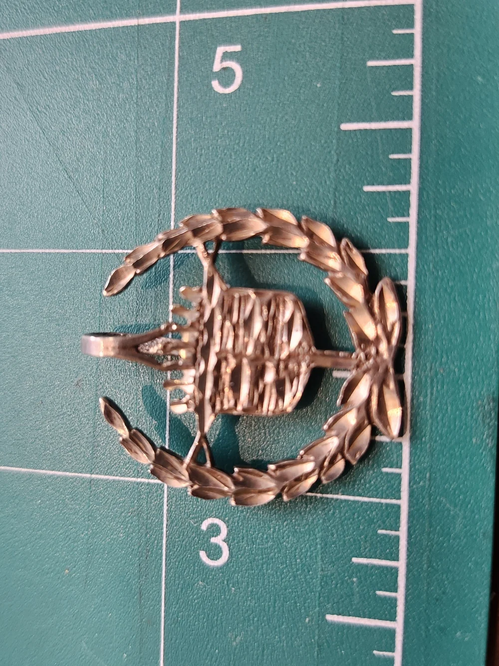 Vintage Sterling Cadillac Pendant Necklace